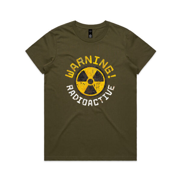 RADIOACTIVE WARNING! <br> Relax Fit Crew Neck Tee Thumbnail