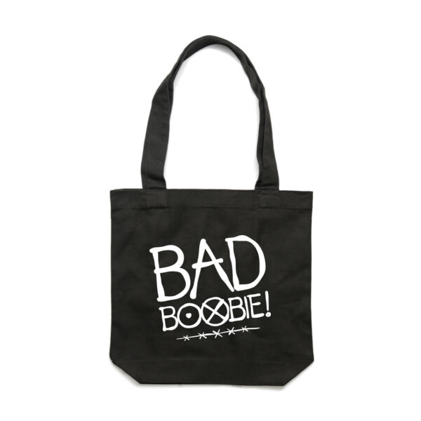 BAD BOOBIE! <br> Cotton Canvas Tote Thumbnail