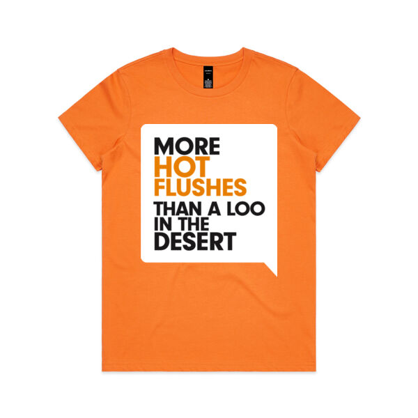 SPEAKY: HOT FLUSHES <br> Relax Fit Crew Neck Tee Thumbnail