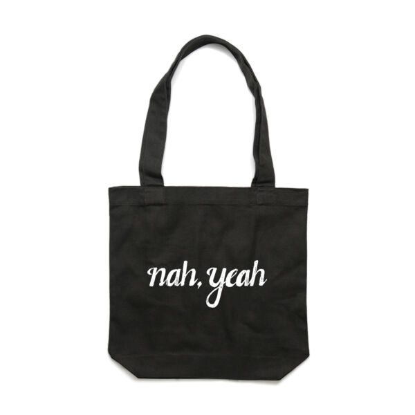 NAH, YEAH <br> Cotton Canvas Tote Thumbnail