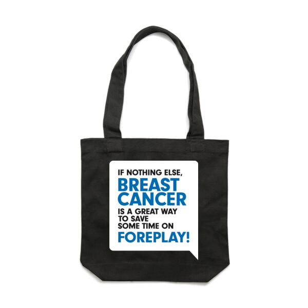 SPEAKY: FOREPLAY <br> Cotton Canvas Tote Thumbnail
