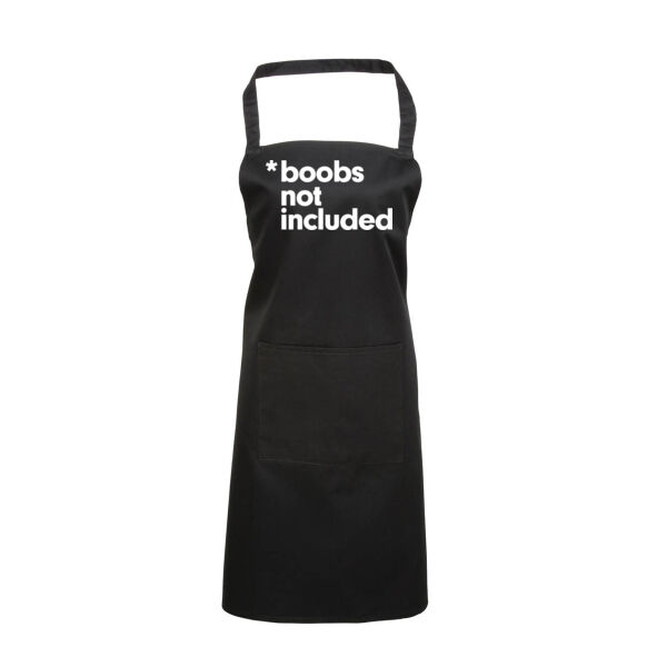 BOOBS NOT INCLUDED <br> Apron Thumbnail