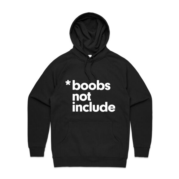 BOOBS NOT INCLUDED <br> Unisex Hoodie Thumbnail