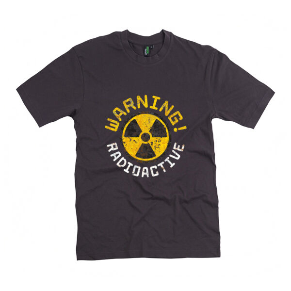 RADIOACTIVE WARNING! <br>Unisex Crew Neck Tee Thumbnail