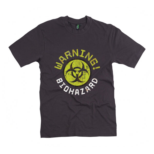 BIOHAZARD WARNING! <br>Unisex Crew Neck Tee Thumbnail