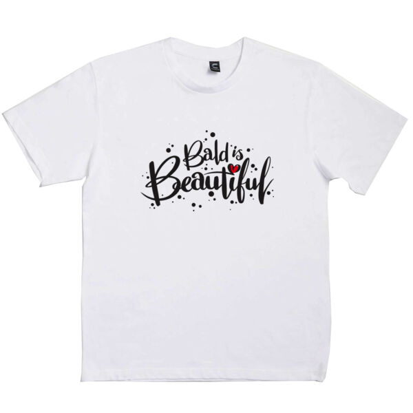 BALD IS BEAUTIFUL<br>Unisex Crew Neck Tee Thumbnail