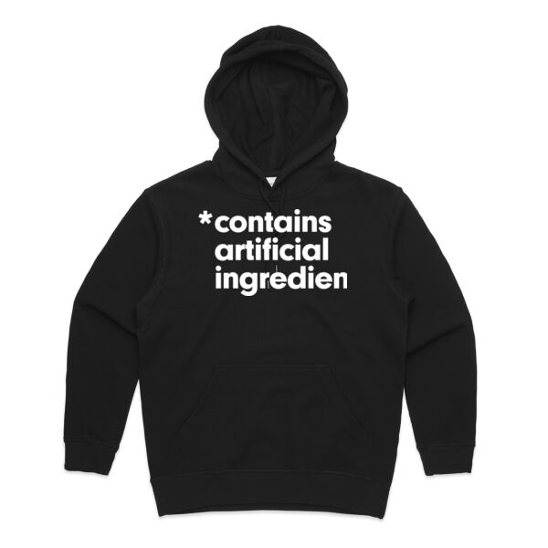 CONTAINS ARTIFICIAL INGREDIENTS <br> Premium Hoodie Thumbnail