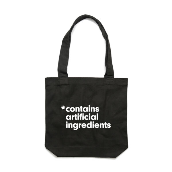 CONTAINS ARTIFICIAL INGREDIENTS <br> Cotton Canvas Tote Thumbnail
