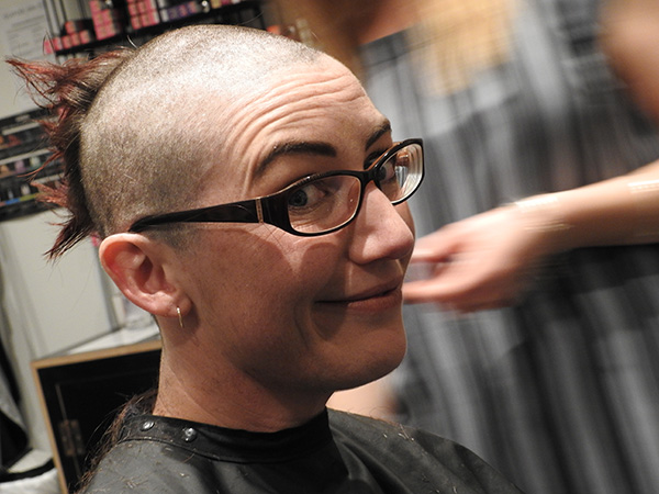 Glencora Head Shave Party