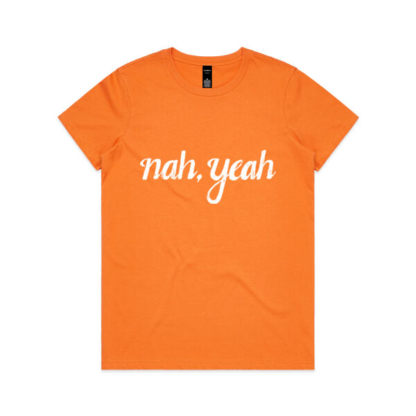 NAH , YEAH <br> Relax Fit Crew Neck Tee Thumbnail