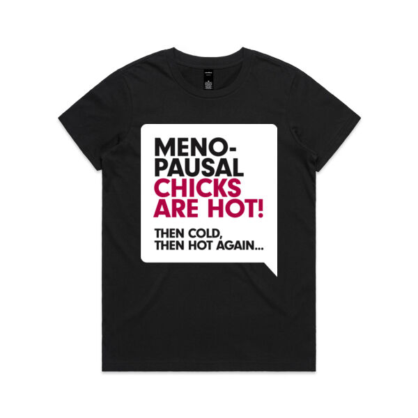 SPEAKY: HOT CHICKS <br> Relax Fit Crew Neck Tee Thumbnail