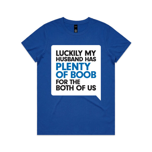 SPEAKY: HUBBY <br> Relax Fit Crew Neck Tee Thumbnail