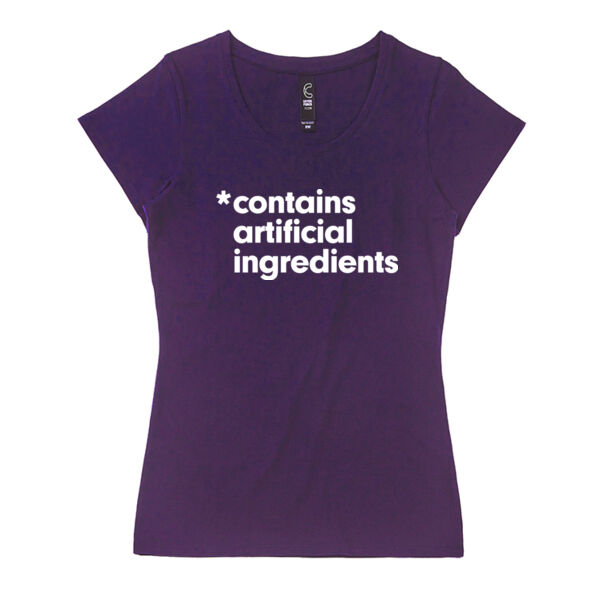 CONTAINS ARTIFICIAL INGREDIENTS<br> Form Fit Scoop Neck Tee Thumbnail